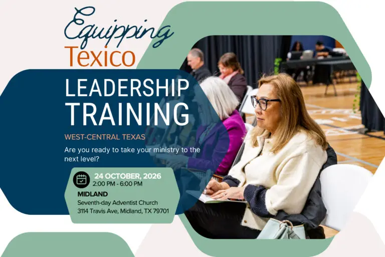 Equipping Texico Midland: Weekend of Ministry Trainings